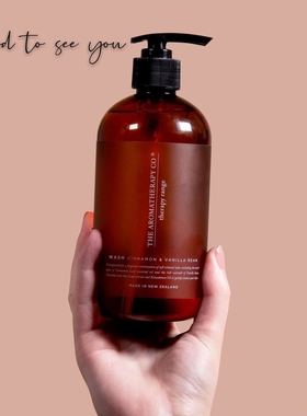 新西兰直邮the aromatherapy co天然香氛洗手液沐浴露二合一500ml