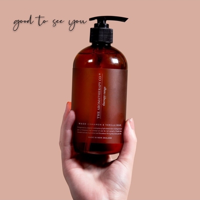 新西兰直邮the aromatherapy co天然香氛洗手液沐浴露二合一500ml