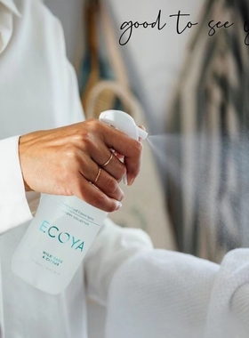 新西兰直邮小众ecoya衣物床单亚麻香氛喷雾鼠尾草佛手柑300ml