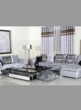 帷特思正品沙发 现代客厅时尚简约布艺沙发2726A