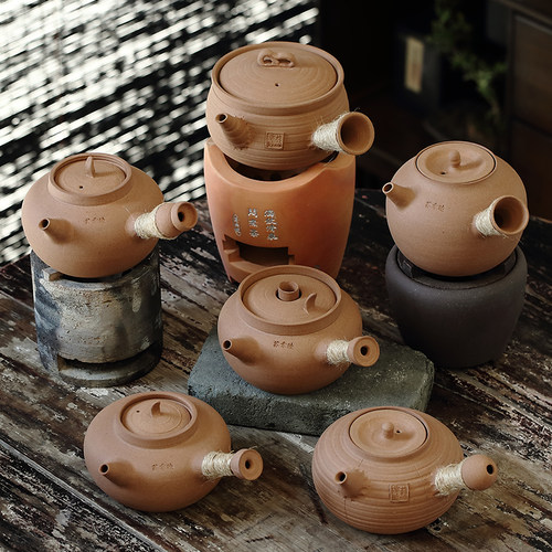 潮州苏章睦纯手工煮水煮茶砂铫壶