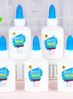 白胶儿童手工木工胶速干乳胶粘合剂幼儿园DIY美劳40ml白乳胶水