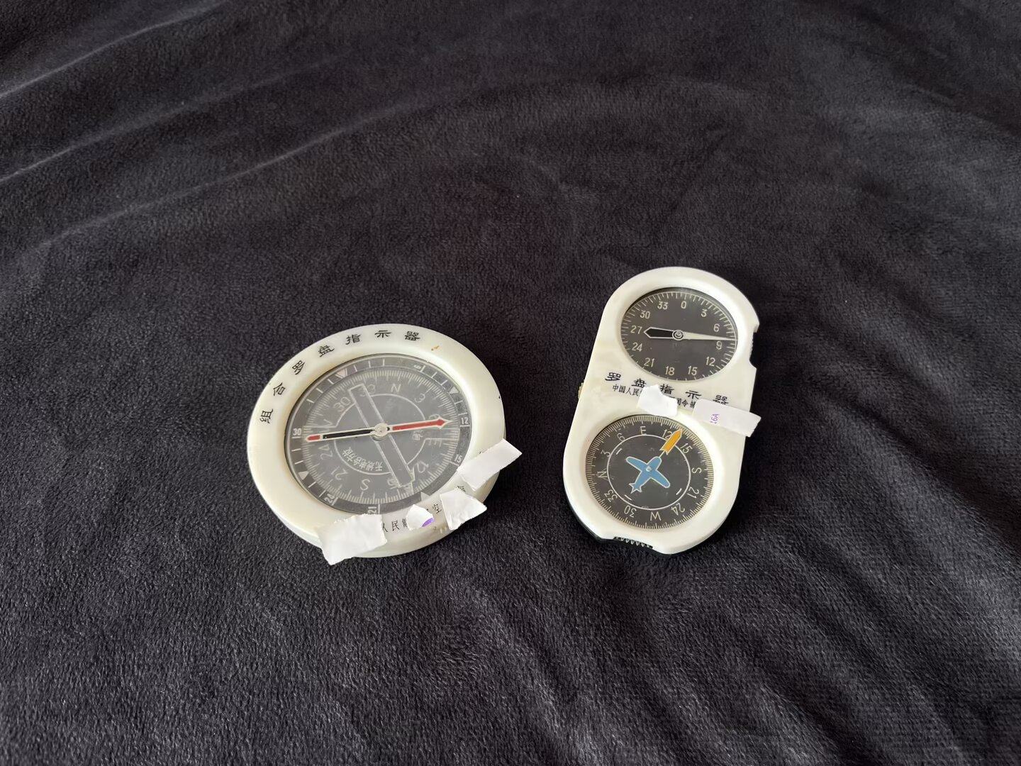 正品70年代苏联米格19飞机飞行航向训练指示器无方向功能教具罗盘