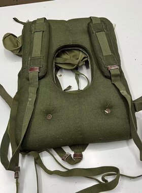 老货原品70年代56式40筒RPG2背具对越自卫还击携具户外背负肩垫包