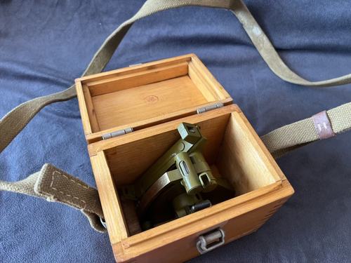 原品包老纯铜20世纪40年代民国时期机械式60迫击瞄具距离曲线量具