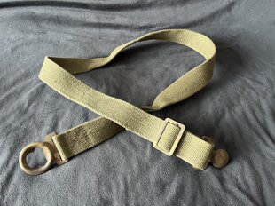 原品老货70年代65式帆布腰带铜卡扣老艇海版礼宾腰带工装帆布腰带