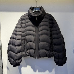 欧洲站2025年冬装新款流行女装短款90白鹅绒羽绒服保暖显瘦小短款