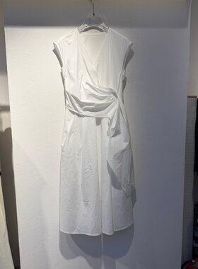 欧货女装棉布连衣裙2026年夏装新款时尚韩版腰部个性设计修身显瘦
