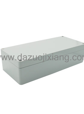 10-40 智能机器仪器装配盒铸铝防水金属布线防撞壳体360x160x95mm