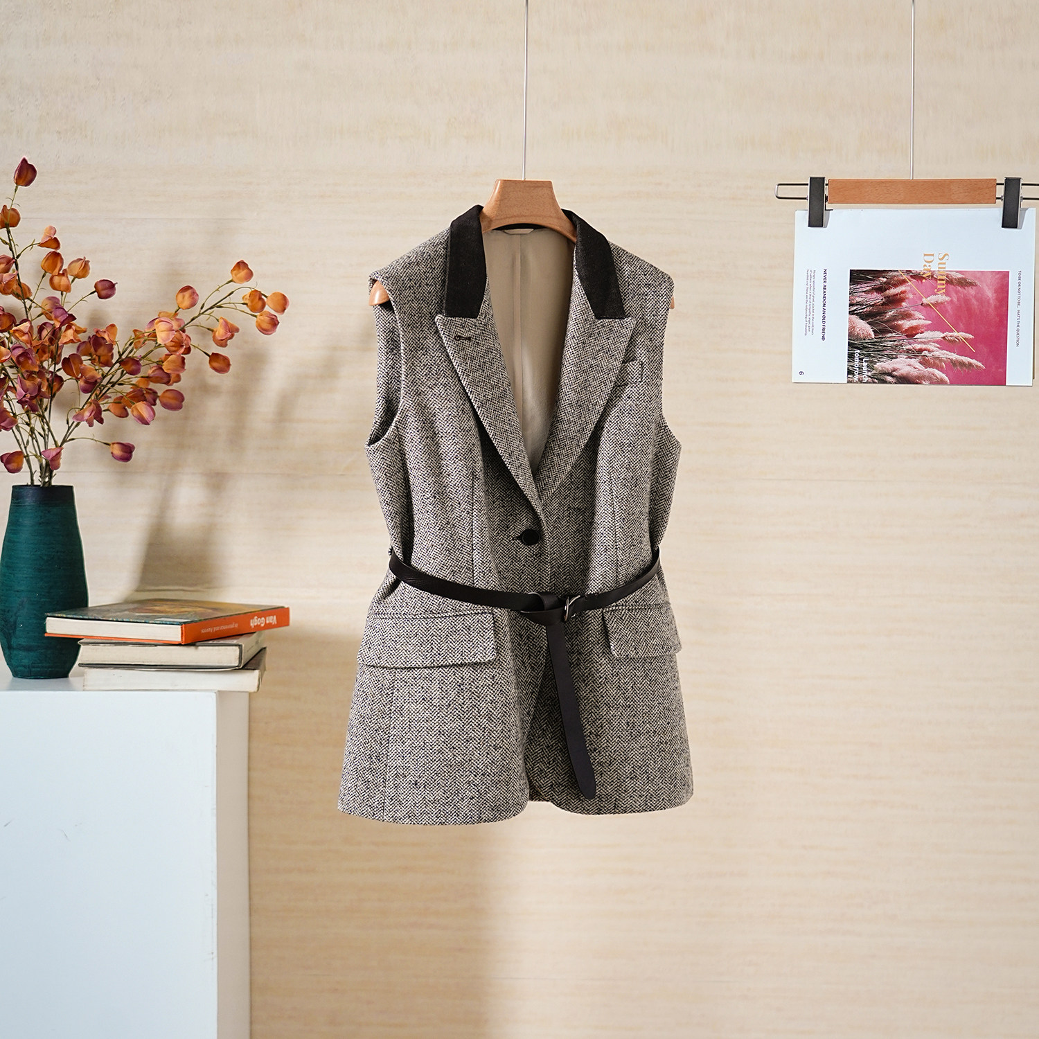 YongLeap柜品秋冬新品马夹外套