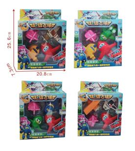 奥丽超级飞侠变形机器人乐迪小爱小青酷飞卡文多多包警长胡须爷爷