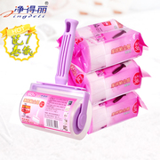 bán máy cắt lông xù quần áo Net Deli nhà dính giấy dính tóc con lăn dính tóc xiên trà quần áo quần áo nhuộm giấy loại bỏ bàn chải - Hệ thống giá giặt lăn bụi
