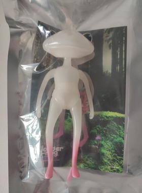 现货日本wonder frog 绝版 限定果冻 紫色 珠光 闪紫青蛙渐变大蛙