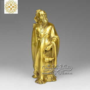 纯铜医圣神医华佗铜像摆件悬壶济世铜华佗送医院诊所礼物居家摆设