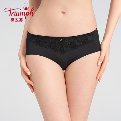 性感聚拢性感中腰平角小裤聚拢