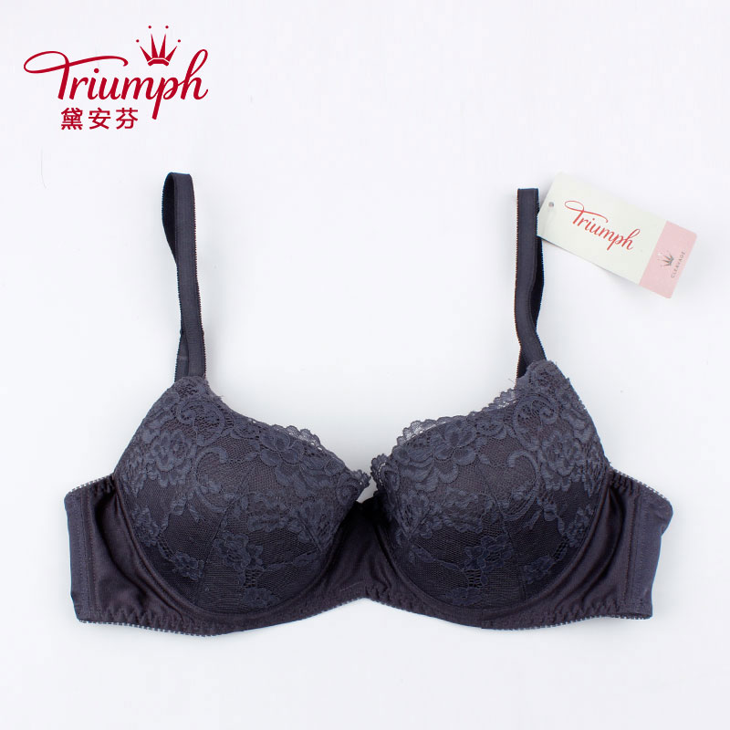 黛安芬专柜正品舒适可拆水袋蕾丝性感内衣女聚拢型文胸16-8199