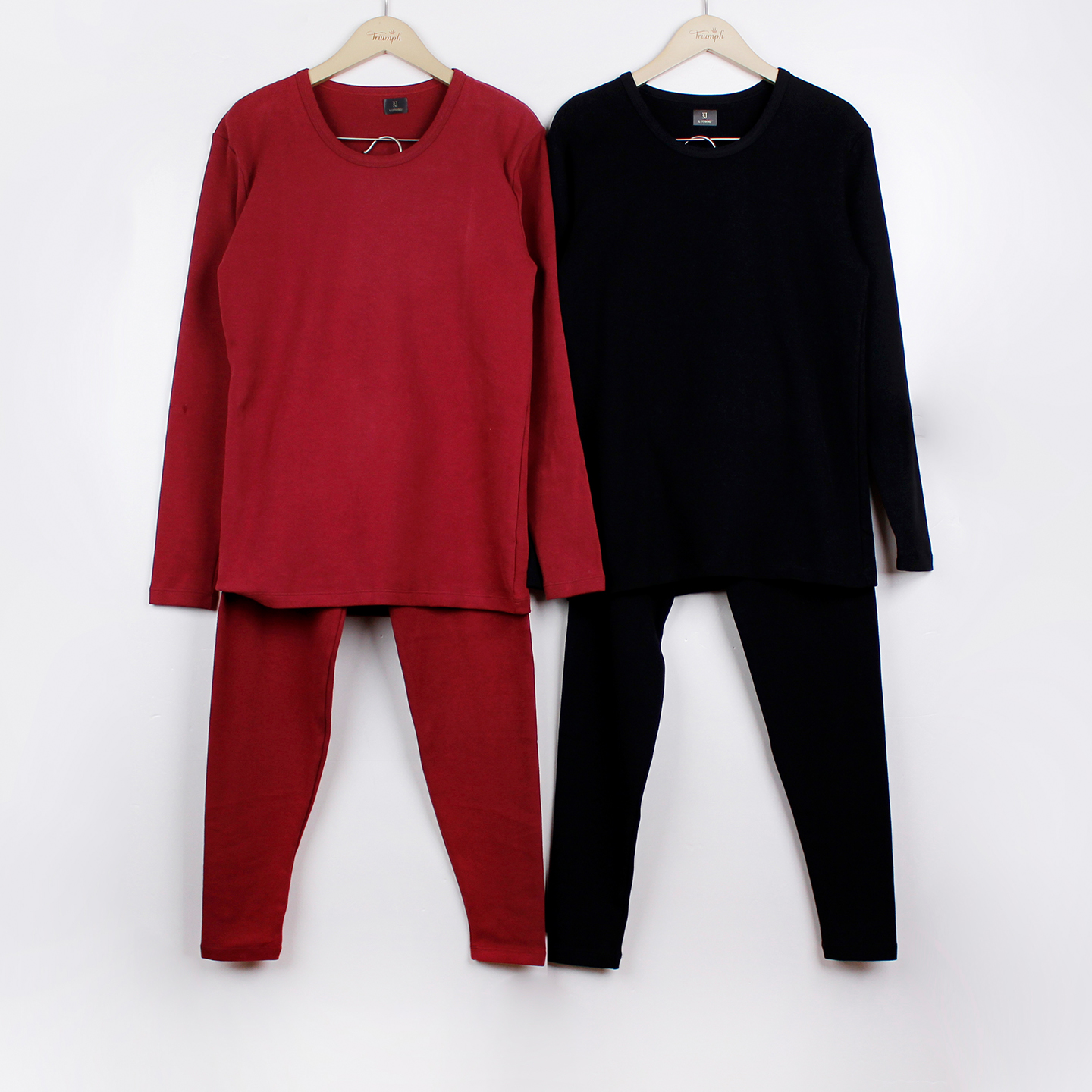 伊尚杰男女款秋冬加厚保暖套装