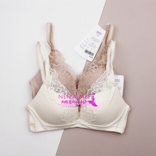 特价黛安芬Florale优雅牡丹内衣女上薄下厚小胸聚拢文胸11-1973