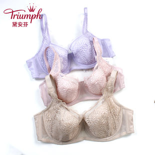 大胸防下垂托胸文胸16 系列全罩杯蕾丝薄款 8971 经典 黛安芬正品