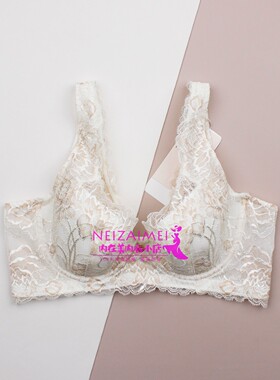Triumph/黛安芬Florale淳静芍药蕾丝内衣女大胸收副乳文胸16-8865