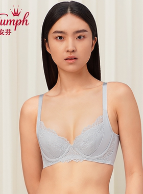 黛安芬专柜新款大胸支撑聚拢内衣女上托侧收副乳蕾丝文胸16-8895