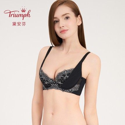 文胸侧收调整聚拢黛安芬性感内衣