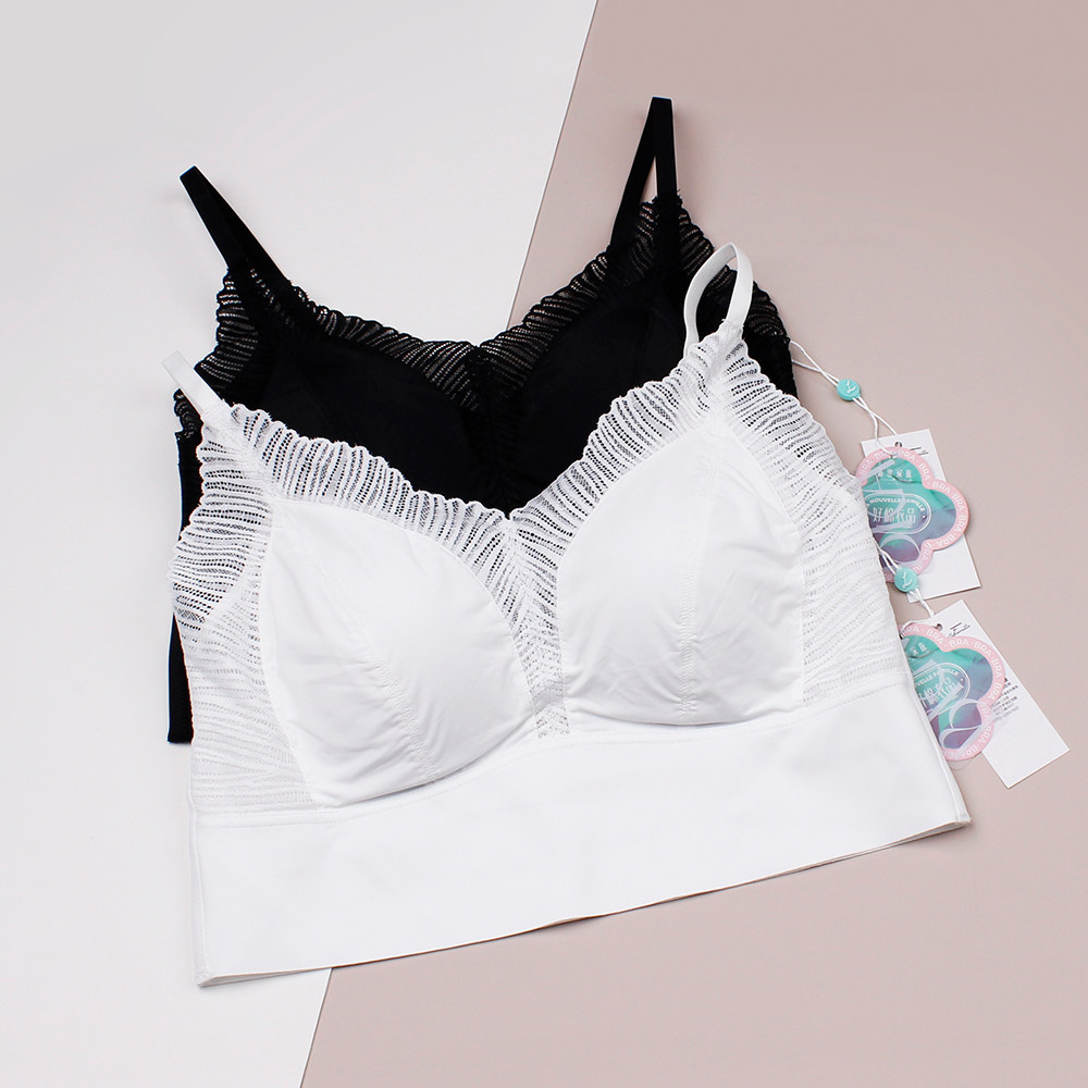 XS家族蕾丝打底吊带背心女内搭带胸垫可外穿夏季性感美背HCBW004