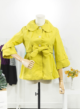 西C 杰西卡旗下色彩十八风衣外套两件套1490专柜正品892101