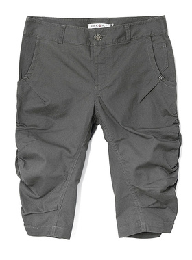 春夏美式复古辣妹抽褶小脚分裤休闲裤靴裤女威莎专柜折扣D94121