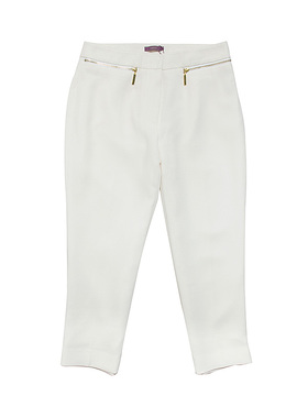 皇冠西西杰西卡新款潮流百搭通勤修身女休闲七分裤 242220