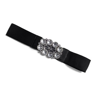 590镶钻松紧腰带皮带204A23 jessica CROWNCC特价 杰西卡