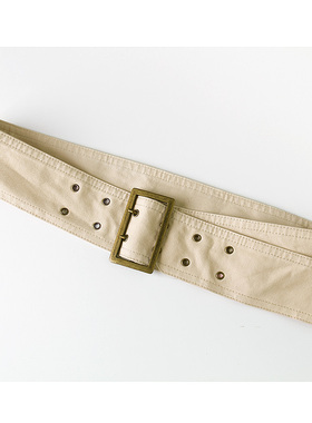 女生腰带针扣外套大衣布艺系带装饰简约百搭有孔现货合集800001