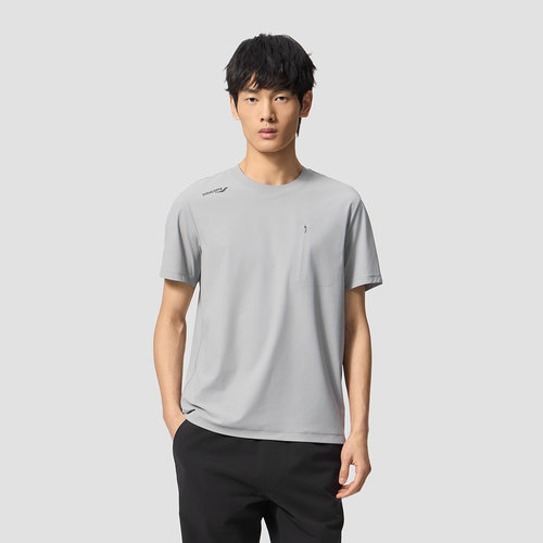 SAUCONY/索康尼男子宽松柔软舒适运动户外休闲圆领短T恤官仓直发