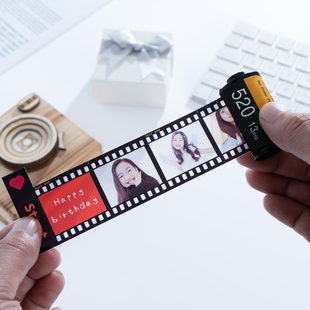 记忆胶卷相册定制创意生日礼物照片diy毕业纪念日情人节礼品复古