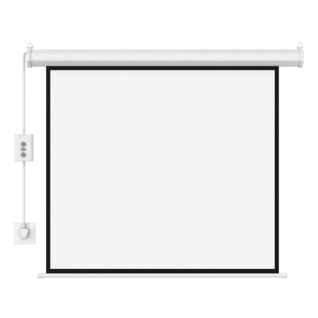果树家用高清电动遥控投影幕