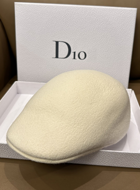 秋冬羊毛呢英伦前进帽文艺百搭复古鸭舌帽休闲气质画家帽贝雷中性