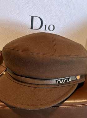 时尚百搭画家帽英伦复古贝雷帽休闲气质鸭舌帽日系逛街报童帽潮