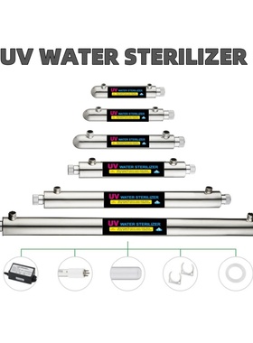304 stainless steel 110V ultraviolet UV water sterilizer