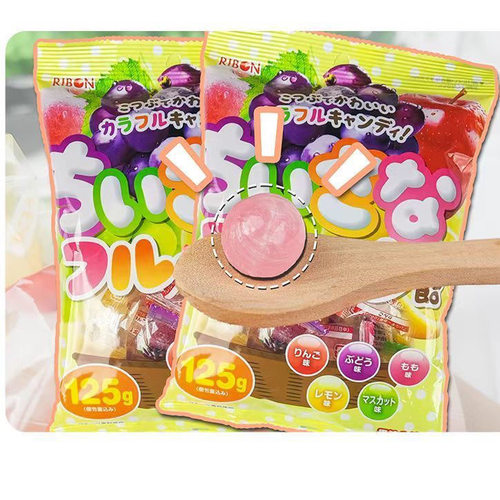 日本进口理本糖什锦水果味