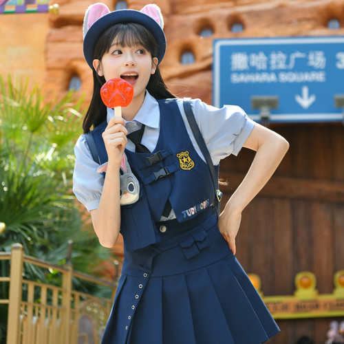 森女部落原创动物城联名夏季马甲