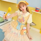 森女部落原创甜美可爱裙子日常轻lo洛丽塔连衣裙Lolita公主裙新款