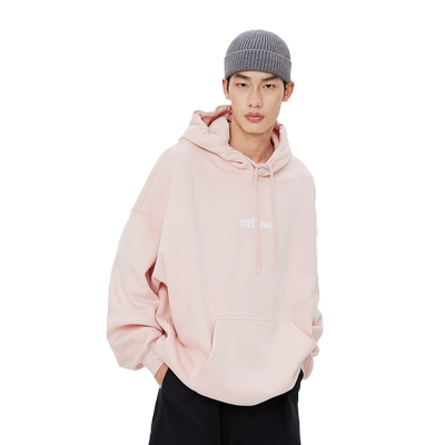 美特斯邦威宽松连帽卫衣