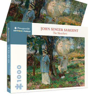 美国石榴Pomegranate拼图 1000片 世界名画油画 萨金特《写生》