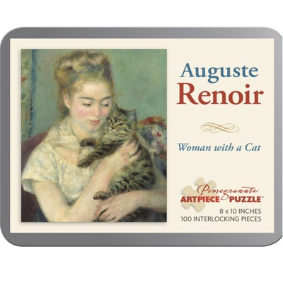 美国石榴pomegranate猫妇女拼图