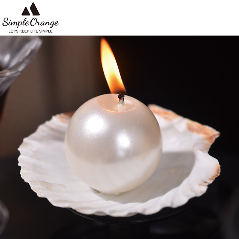 海洋风珍珠贝壳香薰蜡烛ins风高颜值香薰蜡烛伴手礼浪漫桌面摆件,家居饰品,香薰蜡烛,淘宝优惠券,粉丝福利购,淘宝优惠卷