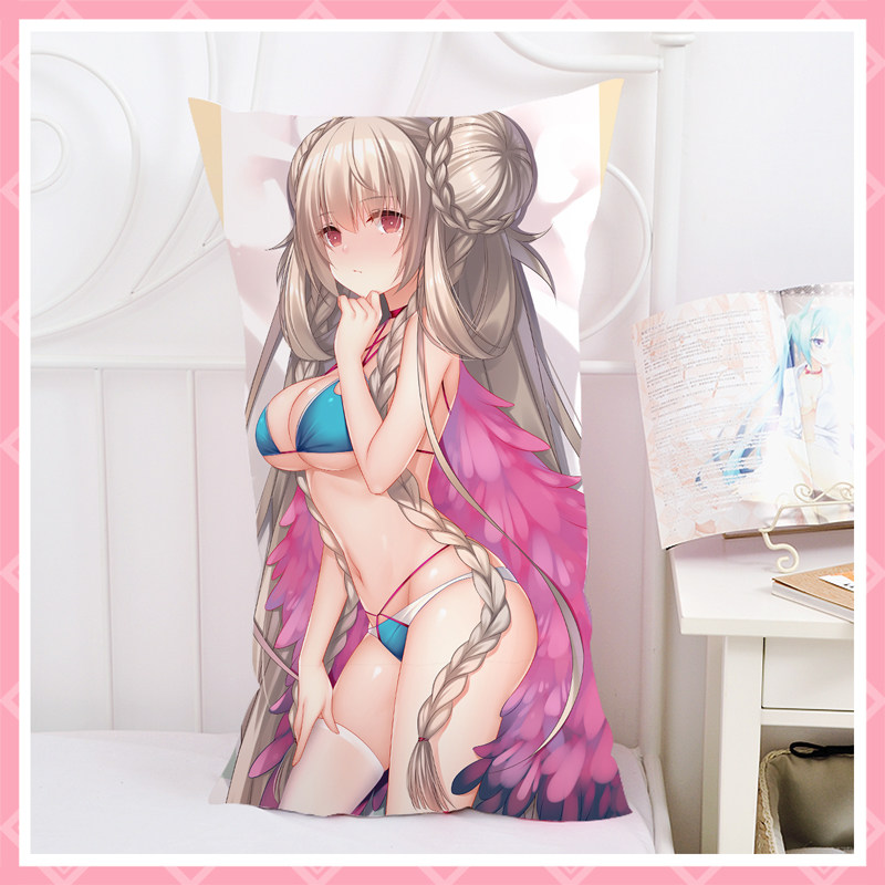 azur lane碧蓝航线可畏泳衣动漫游戏周边定制抱枕毛绒公仔玩偶