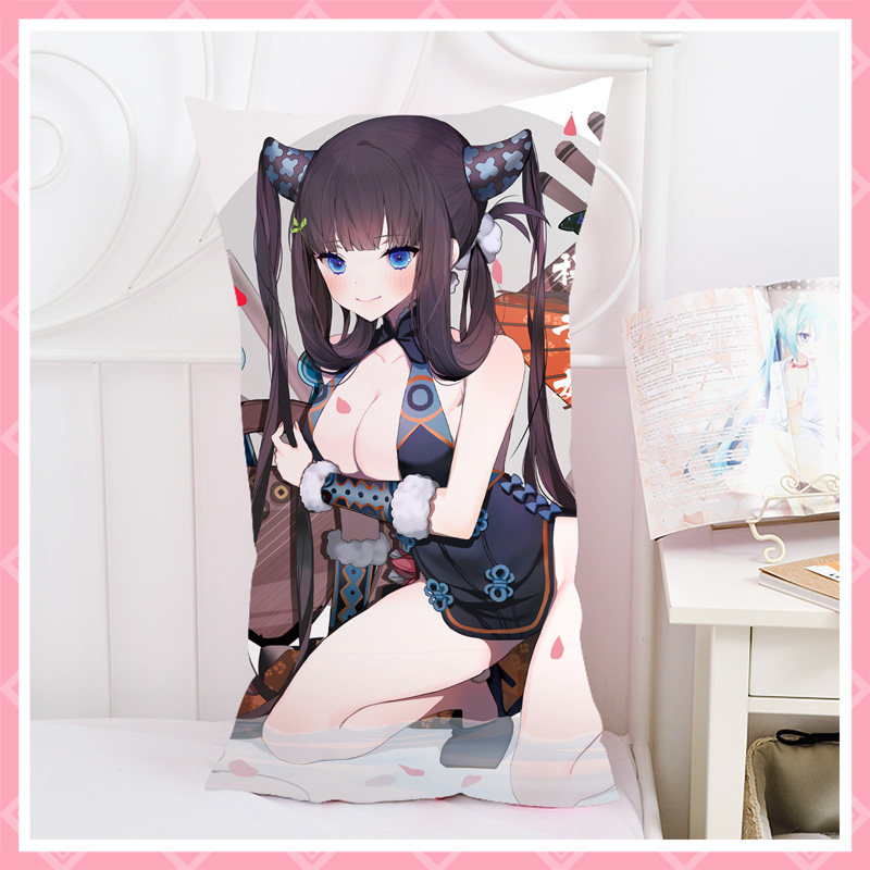 fate周边fgo杨贵妃动漫定制睡觉抱枕长条靠枕坐垫二次元床上枕头