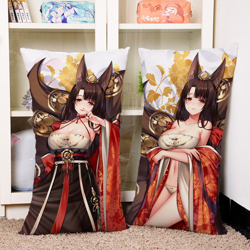 碧蓝航线 赤城 凰朝凰来仪 动漫定制二次元双面半身抱枕长枕周边