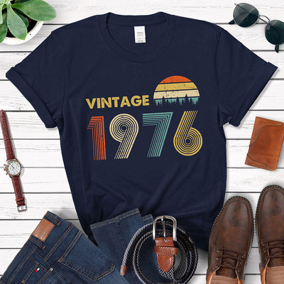 1976 48th 48 Years Old Birthday Women T Shirts Top