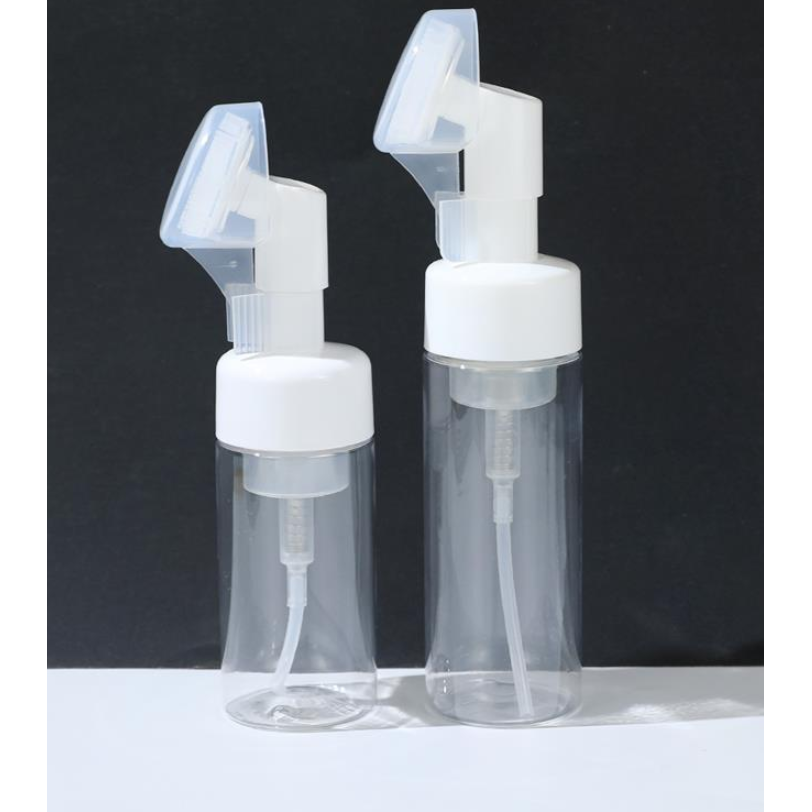起泡瓶便携带刷头打泡器洗面奶分装空瓶洗脸按压泡沫瓶泡泡喷壶